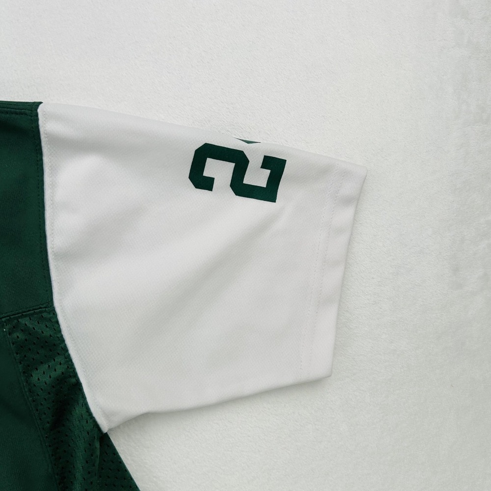 New York Jets Jersey Youth Large Green NFL Football Darrelle Revis 24 Logo Shirt - Picture 14 of 16